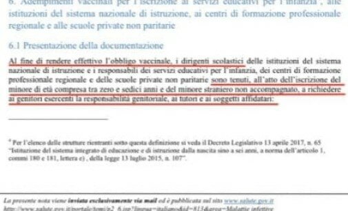 LEGGE 119/2017, IL PRINCIPIO DELLA RAGIONEVOLEZZA